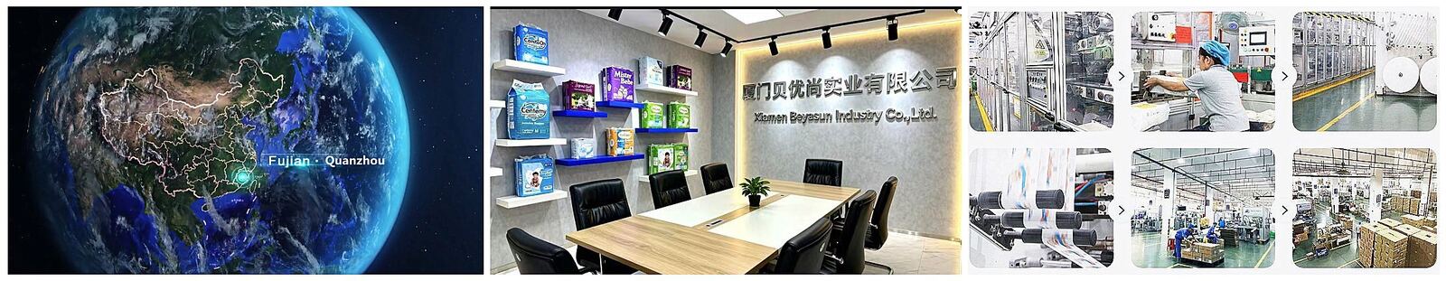 Beyasun Industrial Co.,Ltd निर्माता उत्पादन लाइन