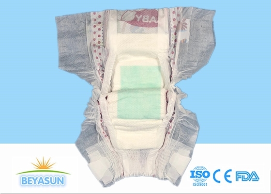 कस्टम बेबी डायपर 500ml Absorbency आकार S-XXL यूरोपीय डिस्पोजेबल डायपर निर्माता चीन से