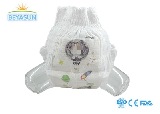 डिस्पोजेबल पुल-अप डायपर पैंट सांस लेने योग्य एंटी लीक ट्रेनिंग पैंट बेबी डायपर सस्ते दाम के साथ