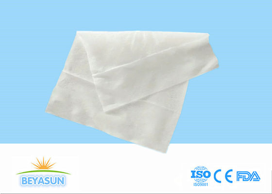 सफेद रंग में गैर-बुना बुना हुआ डिस्पोजेबल वेट वाइप्स इको फ्रेंडली